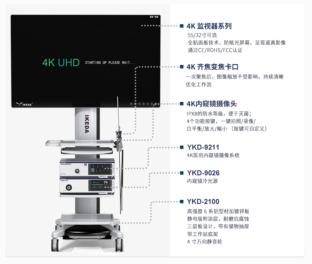 耳鼻喉内窥镜系统